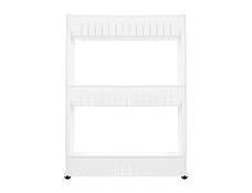 Мобільна кухонна полиця на коліщатках, білий Польща Iso Trade 11847, фото 4