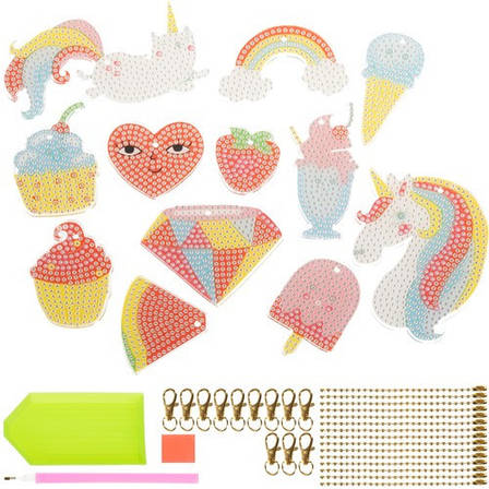 Мозаїка алмазна вишивка + брелоки Kruzzel 20454 Польща Kruzzel 20454, фото 1