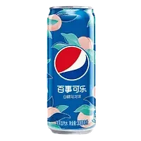 Китайський газований напій Pepsi White Peach Oolong 330ml