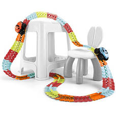 Перегонова траса — 194 елементи + машина Kruzzel 20434 Польща Kruzzel 20434, фото 3