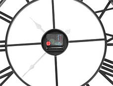 Годинник настінний ретро — чорні Польща Ruhhy 11434, фото 5