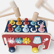 Дерев'яний слон — молоток Kruzzel 20349 Польща Kruzzel 20349, фото 3