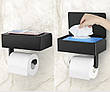Тримач туалетного паперу Ruhhy 20178 з поличкою Польща Ruhhy 20178, фото 6