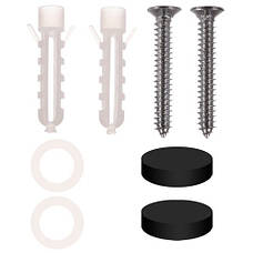 Чорна полиця для ванної Ruhhy 19188 Польща Ruhhy308, фото 3