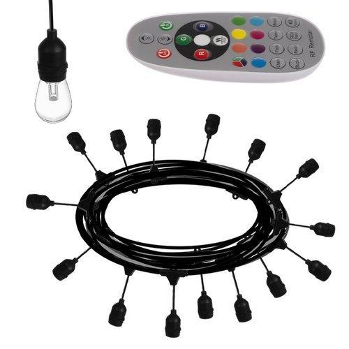 Гірлянда садова підвісна 15 м 12 В IP65 Польща Iso Trade 15736