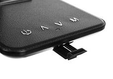 Лампа настільна з метеостанцією — чорна Польща Izoxis 15751, фото 4