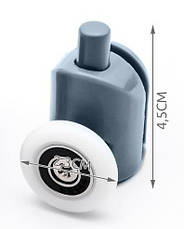 Колесо для душової кабіни, одинарне, нижнє Польща Iso Trade 9648, фото 4