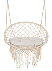 2 м бежеві гойдалки-гнізо з подушкою Польща Malatec 10368, фото 2