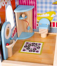 Дерев'яний ляльковий будиночок - вілла D11252 Польща Kruzzel 11252, фото 3