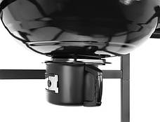 Круглий садовий гриль із кришкою G9789 Польща Kaminer 9789, фото 3