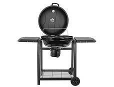 Круглий садовий гриль із кришкою G9789 Польща Kaminer 9789, фото 5