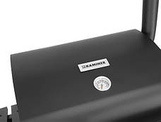 Садовий гриль із кришкою — бочка G9790 Польща Kaminer 9790, фото 5