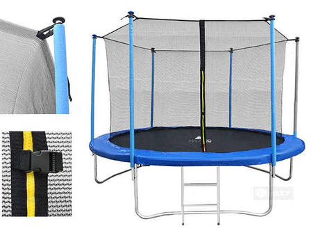 Садовий батут 244 см — внутрішня сітка T7982 Польща Malatec 7982, фото 1