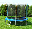 Садовий батут 244 см — внутрішня сітка T7982 Польща Malatec 7982, фото 8