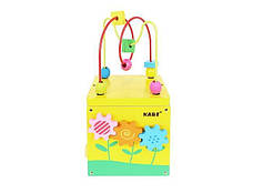 Сортувальник — розвивальний кубик із годинником Польща Kruzzel 9368, фото 5