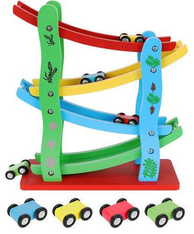 Дерев'яна доріжка для ковзання Польща Kruzzel 9349, фото 1