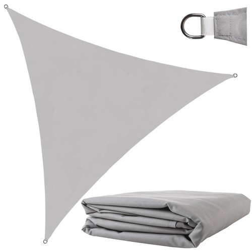 Вітрило від сонця 4x4x4м — сірий Польща Malatec 10184