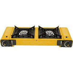 Плита газова двоконфоркова з п'єзопідпалом і адаптером Comfort (кейс) SIGMA (2903461)