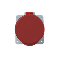 Розетка ABB 463RAU6 на поверхню 3Р+N+Е с/п кутова 63А 415В IP44 (2CMA167430R1000)