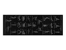 Фітнес-мат для йоги з планом вправ Польща Iso Trade 8693, фото 4