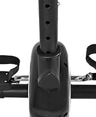 Стаціонарний велосипед — механічний чорний R7625 Польща Malatec 7625, фото 3