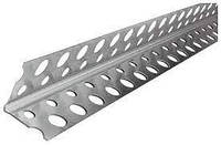 Кутник  алюмін. перфорований ДЕЛЮКС 0,35 мм 23*23 мм 3 м