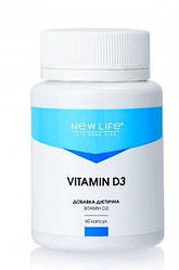 Вітамін Д3в капсулах Vitamin D3 2000IU 60 капс