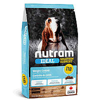 Nutram (Нутрам) I18 Dog Ideal Solution Support Weight Control сухой корм для собак 2 кг