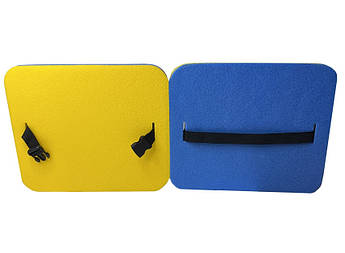 Сидіння туристичне з засувкою НХ 340*290*20мм Жовто-Синій