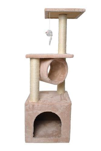 Котяче дерево 90 см бежевий Польща Malatec 7959