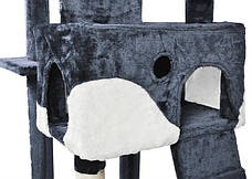 Котяче дерево 170 см сіро-біле Польща Malatec 2781, фото 4