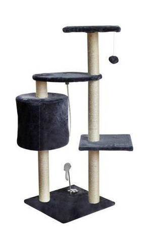 Котяче дерево 110 см сіро-біле Польща Malatec 1978, фото 2