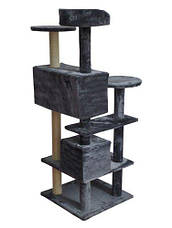 Сіре та біле котяче дерево 120 см Польща Malatec 1974, фото 5