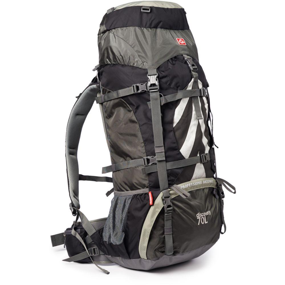 Рюкзак Туристический Naturehike NH70B070-B, 70 Л + 5 Л, Чёрно-серый ...