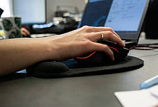 Гелевий килимок для мишки. Польща Iso Trade 170, фото 5