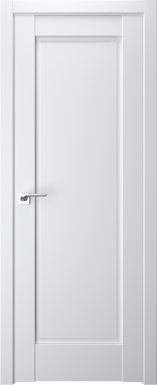 Двері колекції NEOCLASSICO модель 605 ПГ Білий (Nano Flex)