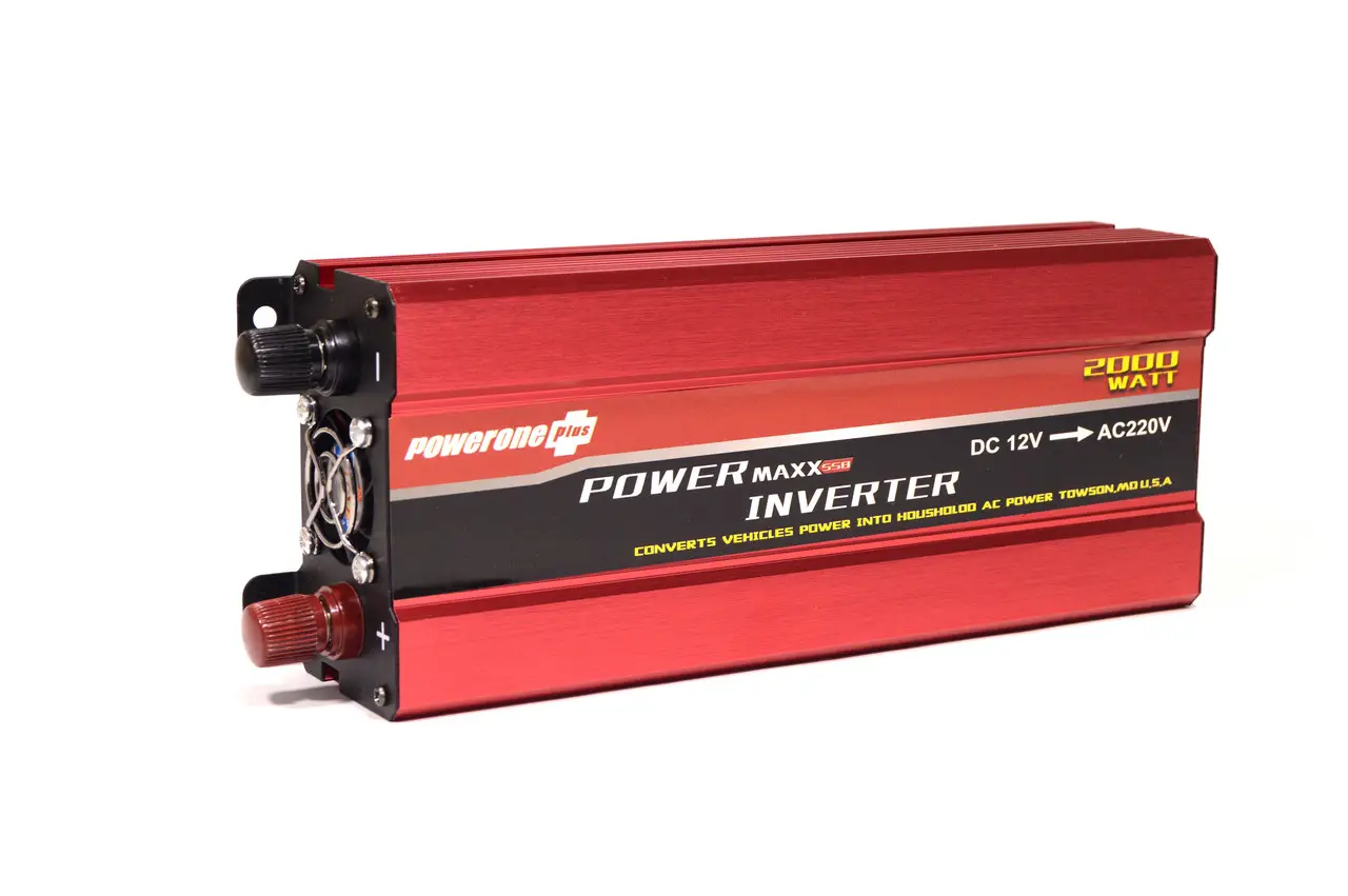 Перетворювач струму інвертор Powerone Plus AC/DC 2000W 12V АВТО ІНВЕРТОР