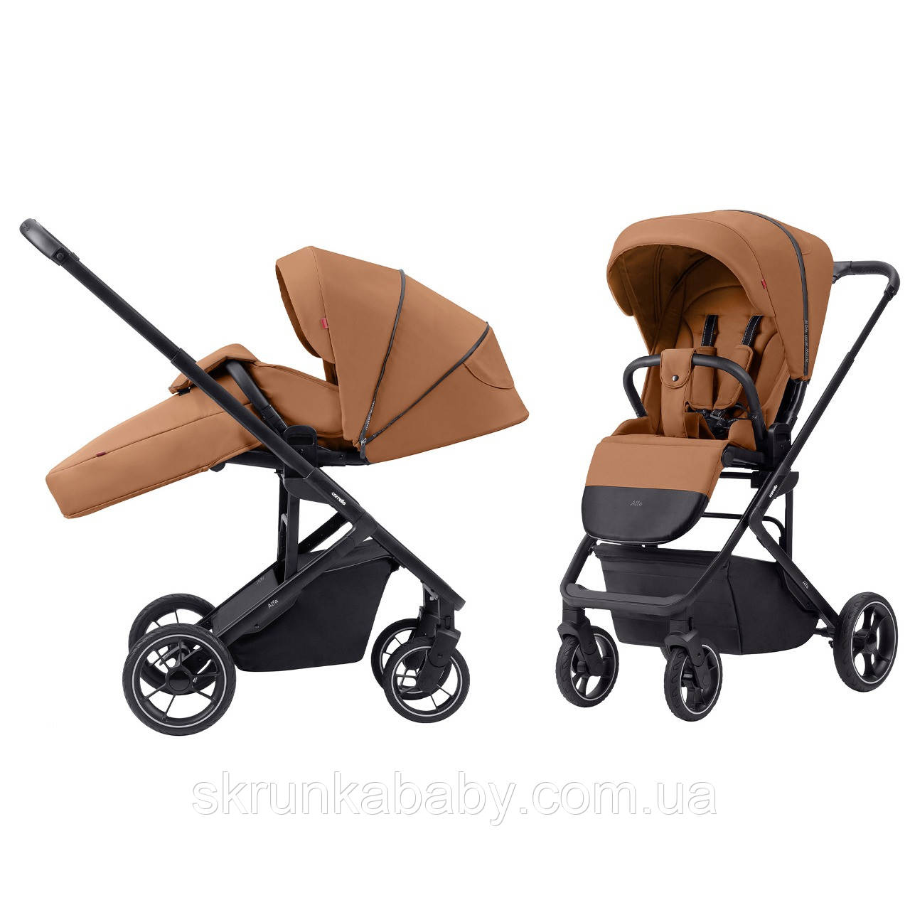 Прогулянкова коляска (візок) CARRELLO Alfa CRL-5508 Sunset Orange 2023 року