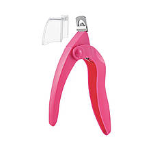Каттер (типсоріз, кусачки) для обрізання штучних нігтів Рожевий