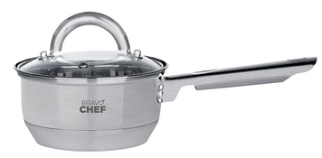 Ківш нерж. "Bravo Chef" 14cм 1,15л з кришкою №BC-4001-14(8)