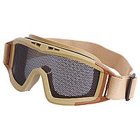 Захисні окуляри для військових ігор пейнтболу та страйкбола SP-Sport TY-5549 Хакі
