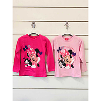 Реглан трикотажный для девочек, Disney 98-128 рр. оптом MIN-G-T-SHIRT-220