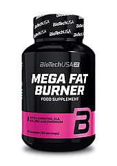 Жироспалювач BioTech Mega Fat Burner (90 капс)