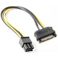 Кабель питания Cablexpert (CC-PSU-SATA) PCI Express Molex - 6pin, 0.2 м