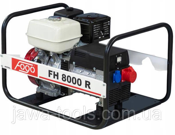 Генератор бензиновий FOGO FH 8000 R (двигун Honda GX390), фото 1