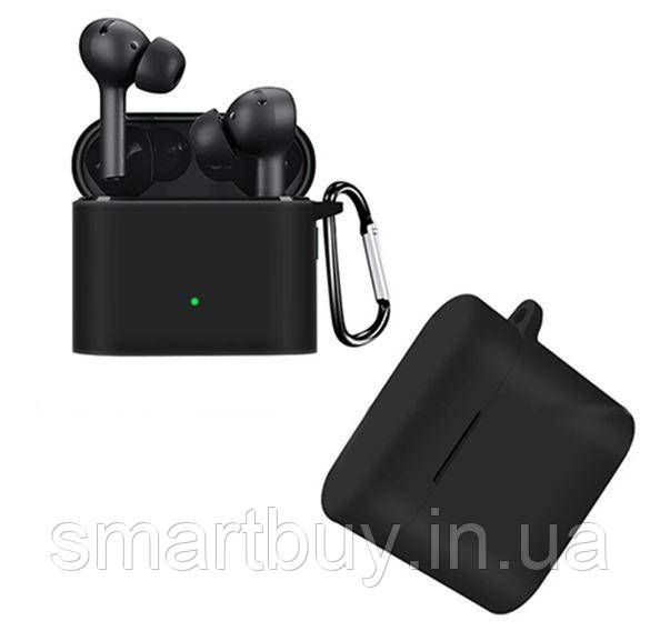 Бездротові навушники Xiaomi Mi True Wireless Earphones Air 2 Pro (BHR5264GL) Black + силіконовий чехол для кейса