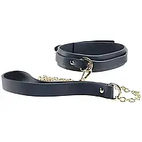 Нашийник із повідцем NS Novelties Bondage Couture — Collar and Leash AIW Or1880, фото 3