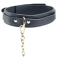 Нашийник із повідцем NS Novelties Bondage Couture — Collar and Leash AIW Or1880, фото 4