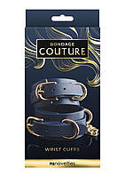 Наручники NS Novelties Bondage Couture Wrist Cuff AIW Or1882, фото 3