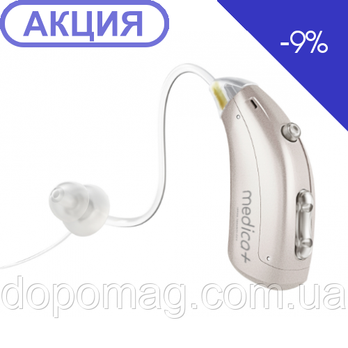Універсальний Слуховий апарат Medica+ Sound Control 15 на акумуляторах (Японія)